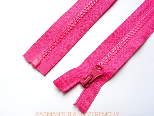 zamek rozdzielczy kostka rozm.5 35 cm fuksjowy /różowy/