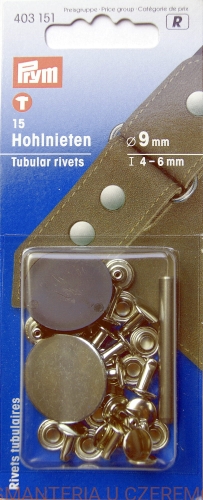 nity kaletnicze 9 mm/4-6 mm PRYM 403 151 