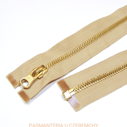 zamek 95 cm beżowy rozdzielczy metalowy VT10 mosiężny