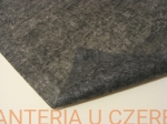 termowłóknina z dwustronnym klejem czarna /sztywnik, wkład, flizelina/