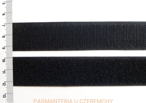  taśma rzepowa /rzep/ 25 mm czarna