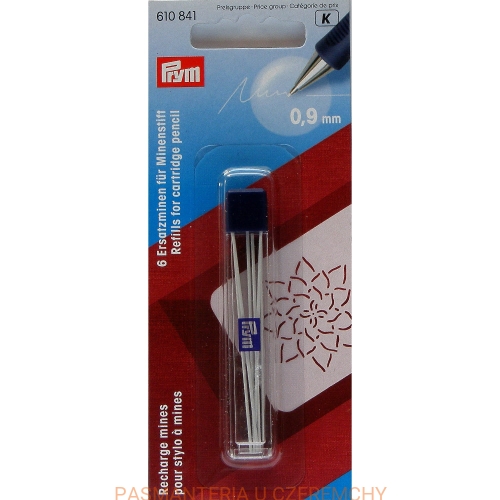 wkłady wymienne białe PRYM 610 841 do ołówka automatycznego PRYM 610 848