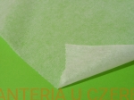 termowłóknina z dwustronnym klejem biała /sztywnik, wkład, flizelina/