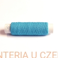 gumonici cienkie, 50 mb /nici gumowe/ lazurowoniebieskie /niebieskie/