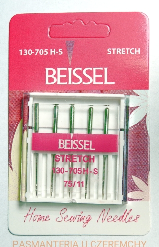 igła BEISSEL typu stretch - H-S /SES//do dzianin/ rozm.75