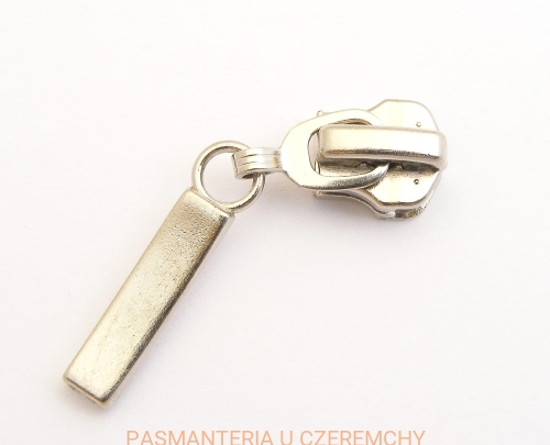 suwak zamkowy do zamków metalowych VT10 /rozm. 5/ - nikiel