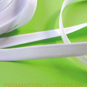 guma ramiączkowa 12 mm biała