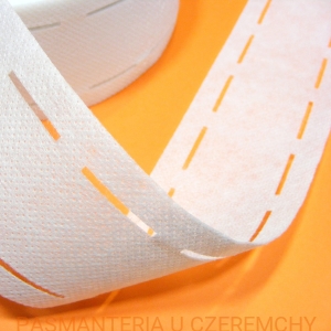 sztywnik do pasków 35 mm gruby pojedynczy biały 