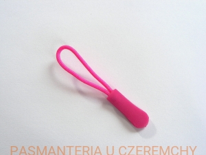 przywieszka do zamka błyskawicznego - różowa