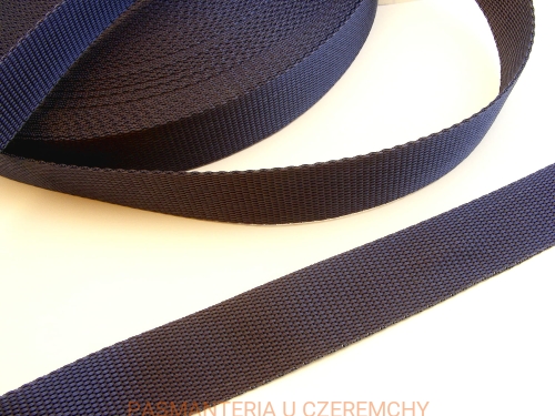  taśma nośna nylonowa 20 mm granatowa